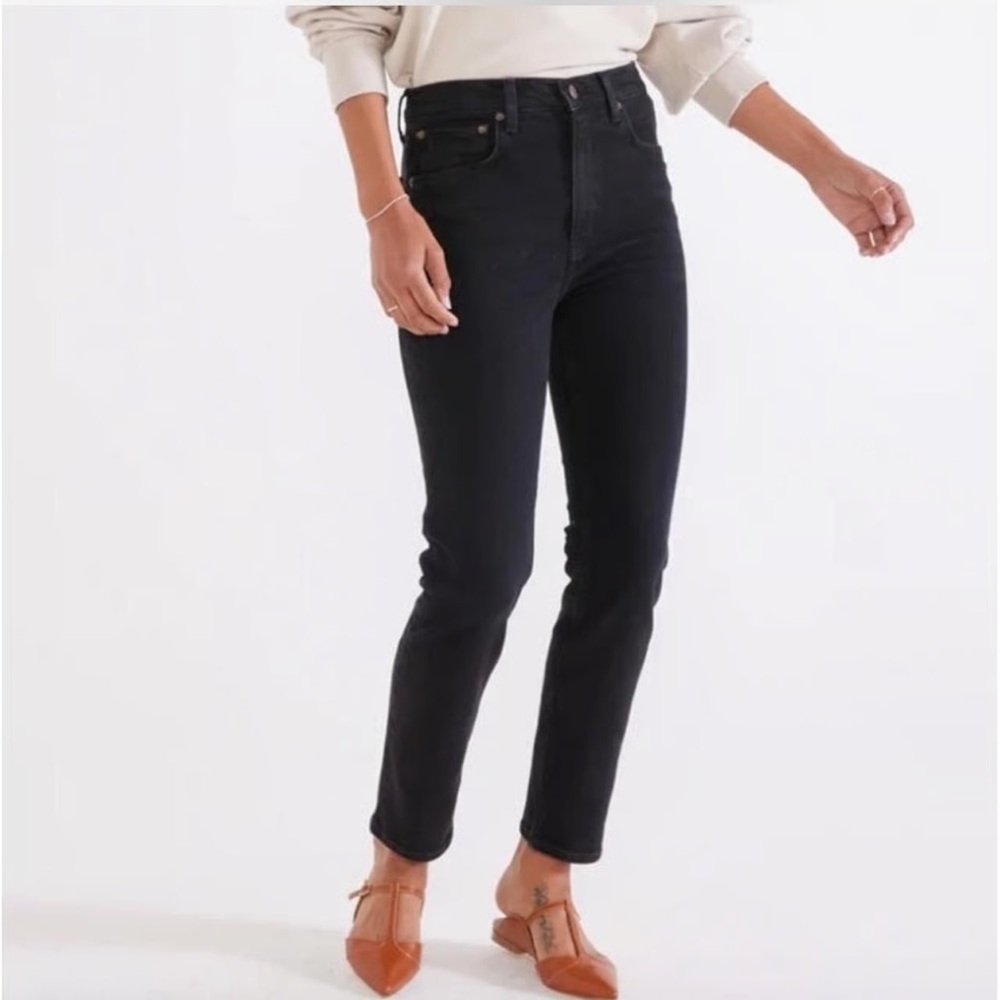 FLASH SALE Etica Classic Black Denim Mid-Rise Skinny Jeans